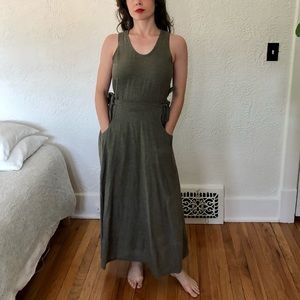 Flax Linen Apron Dress